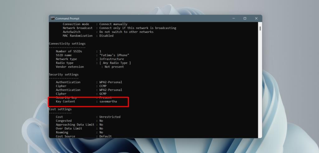 Cara menemukan kata sandi WiFi di Windows 11