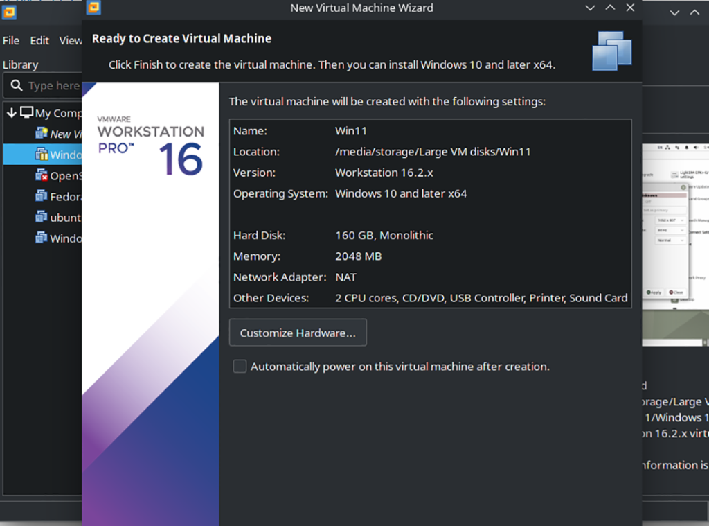Cara menjalankan Windows 11 di Linux di VMWare Workstation