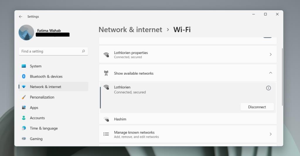Cara bergabung dengan jaringan WiFi di Windows 11