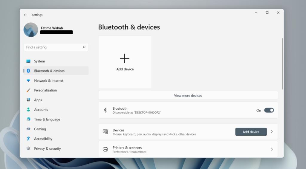Cum să activați Bluetooth pe Windows 11 și să conectați un dispozitiv