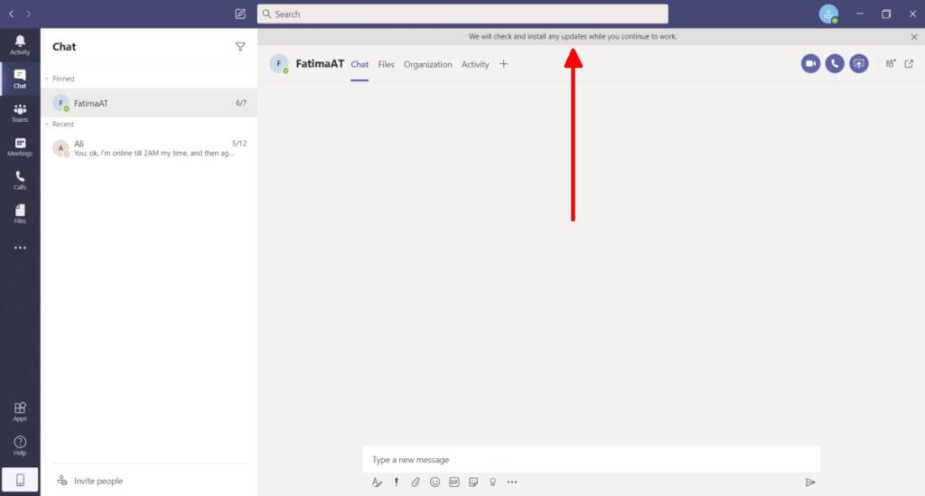 Cách cập nhật Microsoft Teams