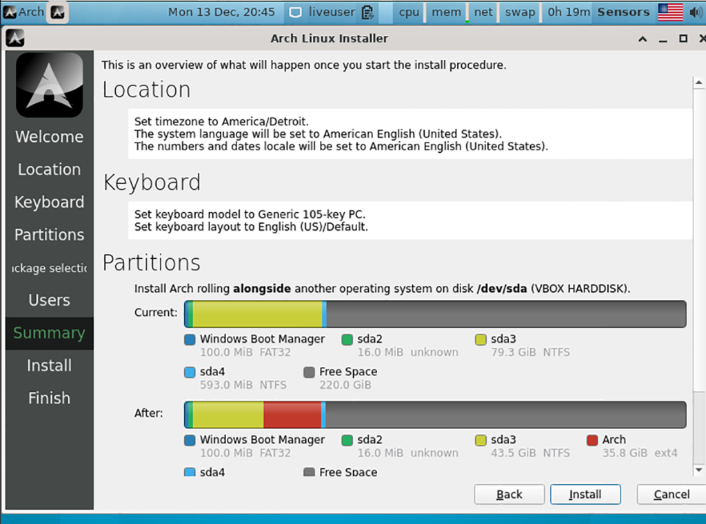 Cara dual-boot Arch Linux dan Windows 11