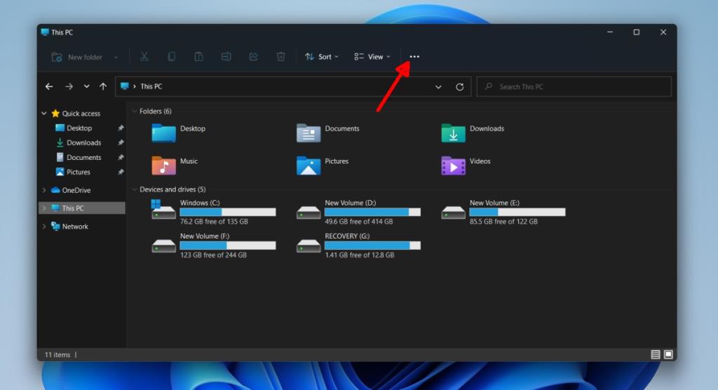 Cara mendapatkan pita Windows 10 File Explorer di Windows 11