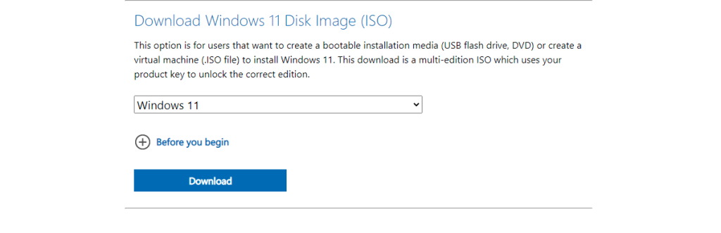 Cara mendapatkan Windows 11 ISO
