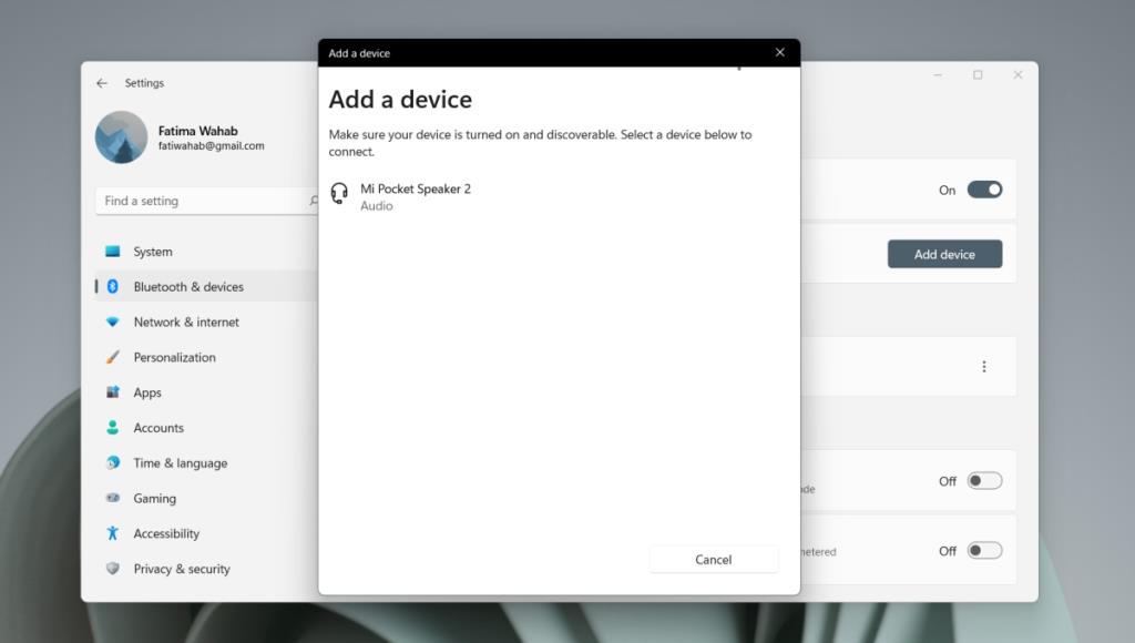 Come attivare il Bluetooth su Windows 11 e connettere un dispositivo