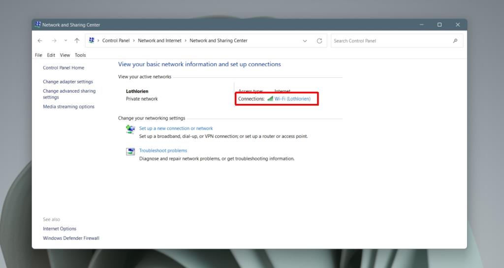 Hoe wifi-wachtwoord te vinden op Windows 11