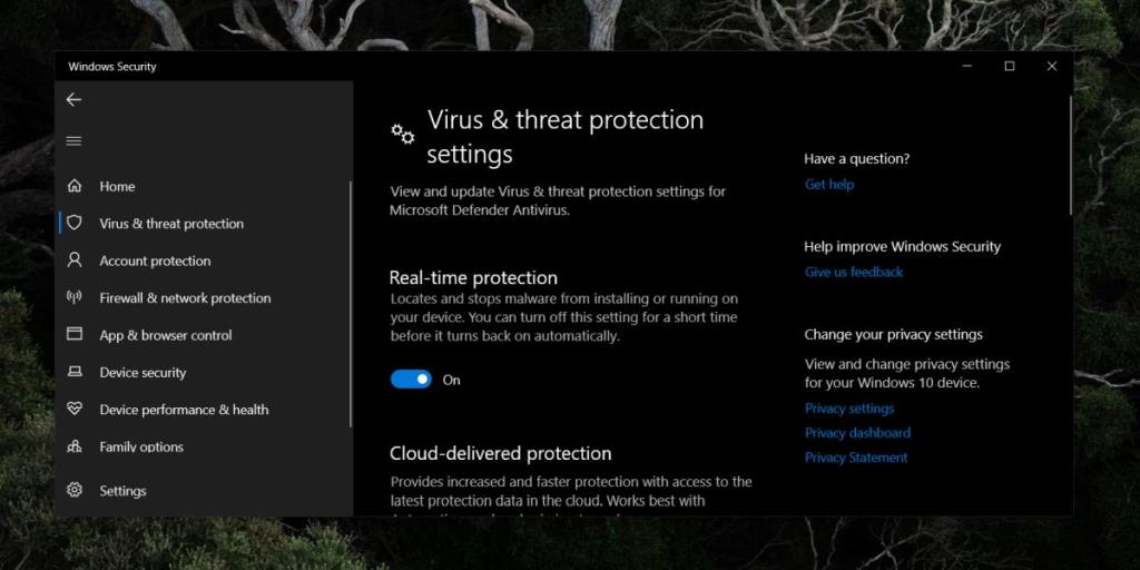 Windows Defender inschakelen op Windows 10