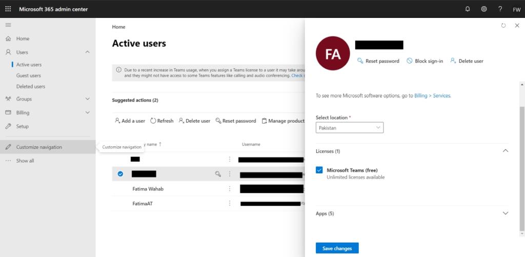 Cara mengaktifkan Microsoft Teams untuk pengguna