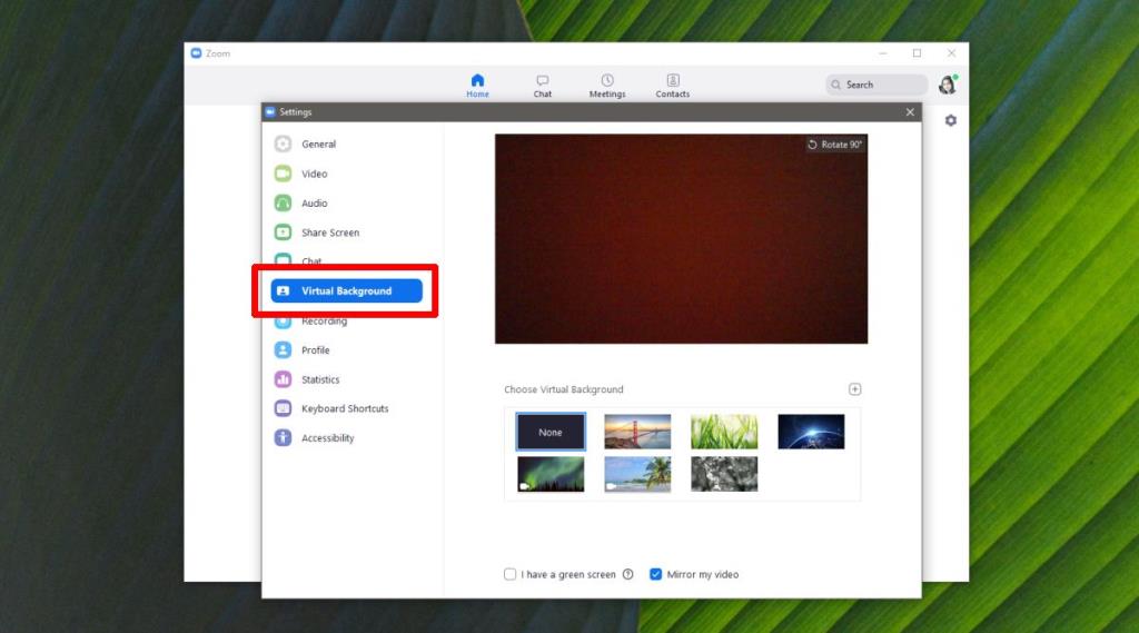 Jak zmienić tło wideo Zoom