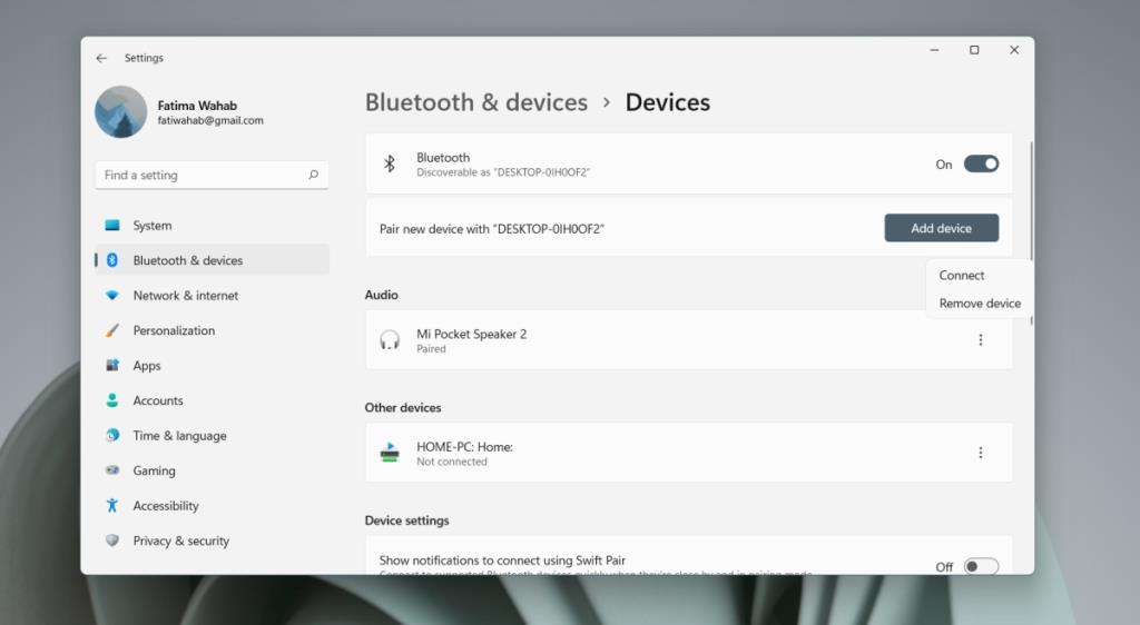 Windows11でBluetoothをオンにしてデバイスを接続する方法