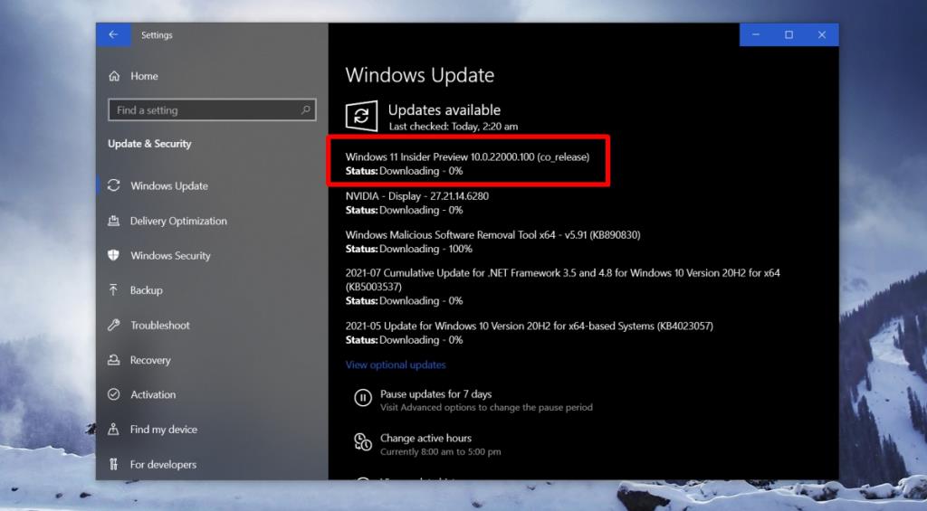 Come scaricare Windows 11 beta