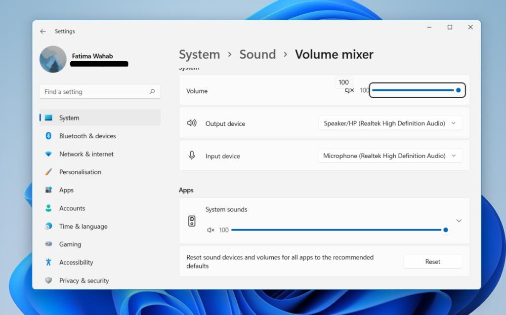 Hoe de volumemixer te openen op Windows 11