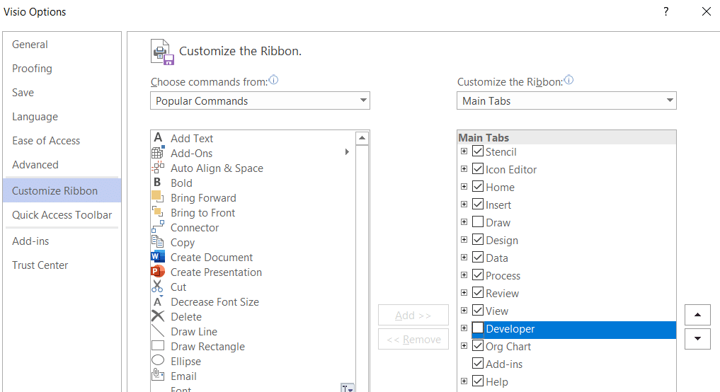 Microsoft Teams-knop wordt niet weergegeven in Outlook
