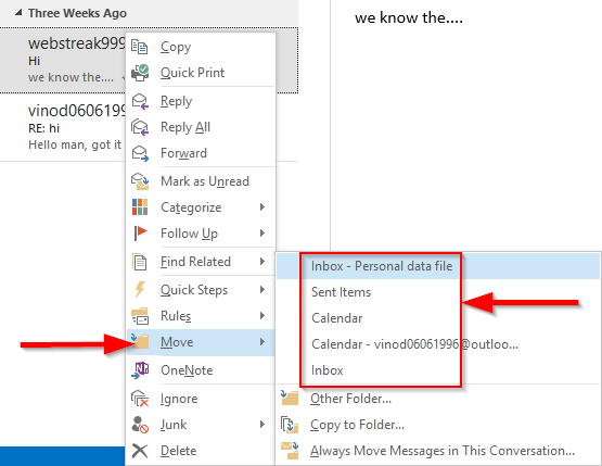 Bagaimana cara membuat dan menggunakan folder data pribadi di Outlook 2019/365/2016?