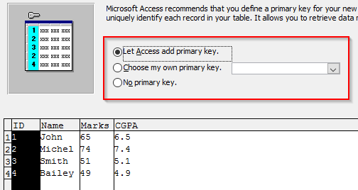 วิธีการนำเข้าข้อมูลจาก Excel ไปยังฐานข้อมูล Access?