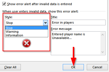 Bagaimana cara menambahkan menu tarik-turun untuk validasi data di Excel 365?