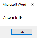 Bagaimana cara membuat kotak input dan pesan dalam dokumen Word dengan VBA?