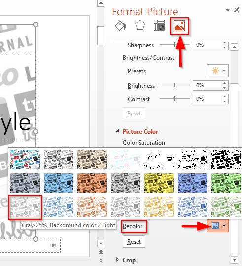 如何在 Office 2016 / 2019 Excel 電子表格和 PowerPoint 演示文稿中嵌入水印？