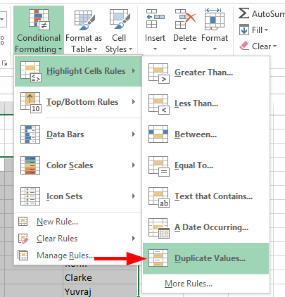 Làm cách nào để xóa các mục nhập trùng lặp khỏi danh sách Excel 2016?