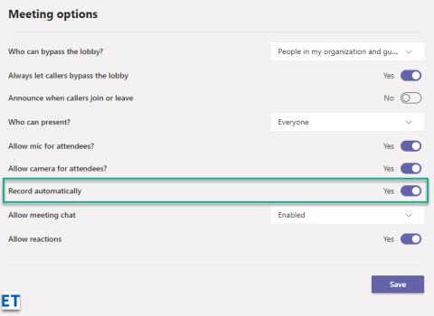 Bagaimana cara merekam rapat Microsoft Teams?