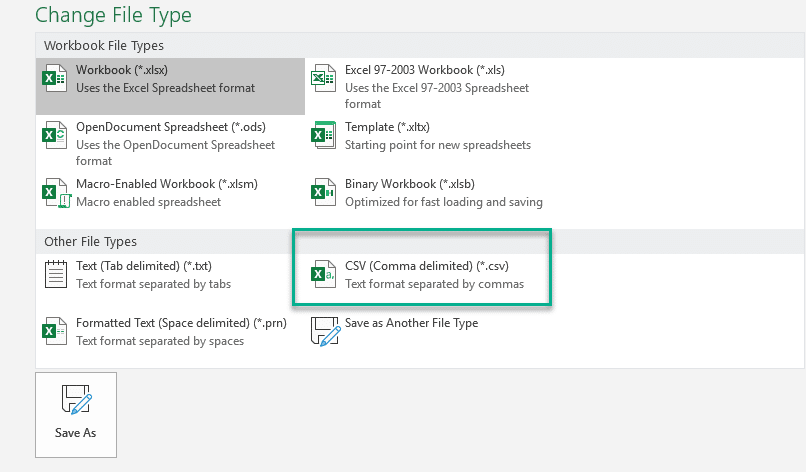 如何導出 Excel 2019 / 365 電子表格並另存為 CSV？