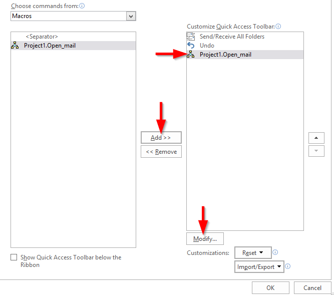 Como escrever macros úteis nas mensagens do Outlook 2016 e 2019?