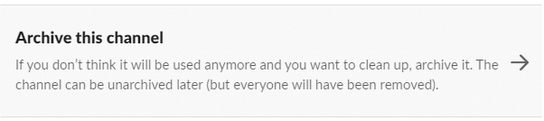 Slack'te aktif ve arşivlenmiş kanallar nasıl kaldırılır?
