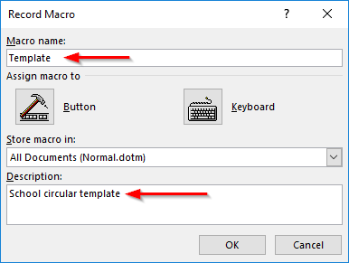 Bagaimana cara menjalankan makro menggunakan tombol di Word 2016 dan 2019?