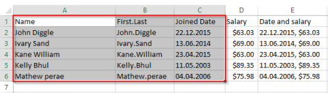 วิธีการเน้นแถวหรือคอลัมน์อื่นใน Excel 2016 โดยอัตโนมัติ