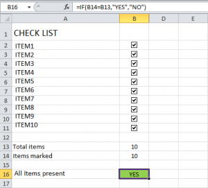 Bagaimana cara membuat daftar periksa di lembar Excel dan dokumen Word?