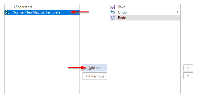 Bagaimana cara menjalankan makro menggunakan tombol di Word 2016 dan 2019?