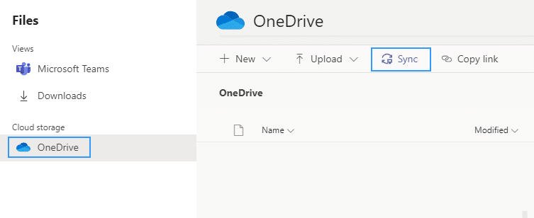 Microsoft Teams 파일을 OneDrive와 동기화하는 방법은 무엇입니까?