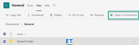 Jak udostępnić folder w kanale Microsoft Teams?