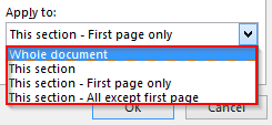 Haga su borde de página personalizado en un documento de Word 2016/365/2019