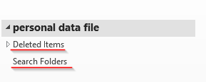 Hoe mappen met persoonlijke gegevens maken en gebruiken in Outlook 2019 / 365 / 2016?