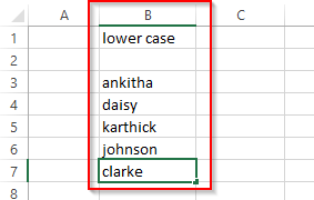 Bagaimana cara mudah mengubah teks menjadi huruf besar di Microsoft Excel 2016 dan 2019?