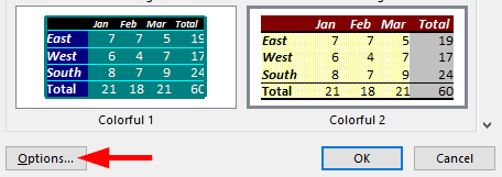 Automatisch cellen, datums, kolommen en rijen opmaken in Excel 2016?