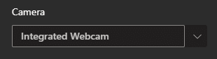 Cum se schimbă camera în Microsoft Teams?