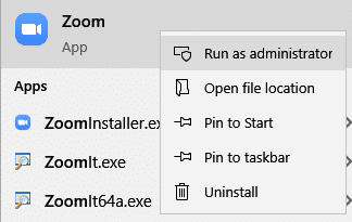 Windows에서 공유할 때 Zoom 검은 화면 문제 수정