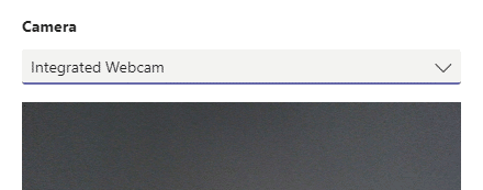 Hoe verander ik de camera in Microsoft Teams?