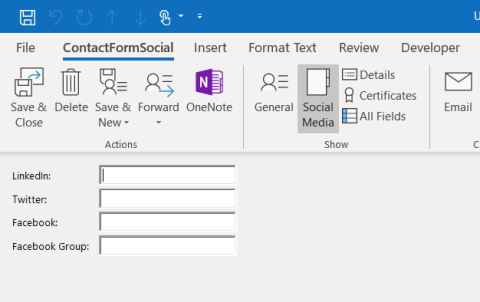 Formularios de Outlook: ¿Cómo crear formularios rellenables en Microsoft Office 2016 / 2019?