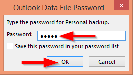 Outlook 2019/365/2016で個人データフォルダを作成して使用するにはどうすればよいですか？