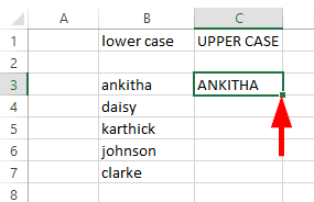 Bagaimana cara mudah mengubah teks menjadi huruf besar di Microsoft Excel 2016 dan 2019?