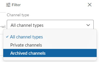 Comment supprimer des chaînes actives et archivées dans Slack ?