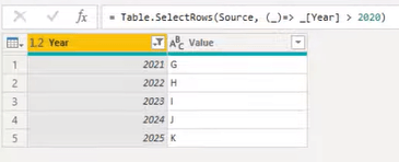 Power Query chaque expression : une introduction