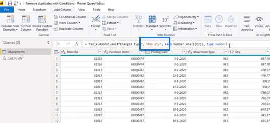 LuckyTemplates Power Query : suppression des lignes en double