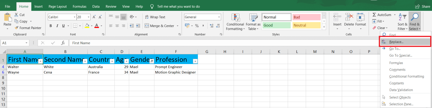 Trouver des écarts dans Excel - 5 techniques simples expliquées