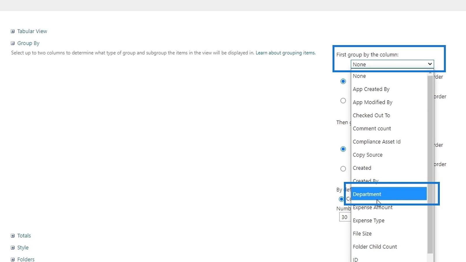 MS SharePoint 視圖 |  創建和保存