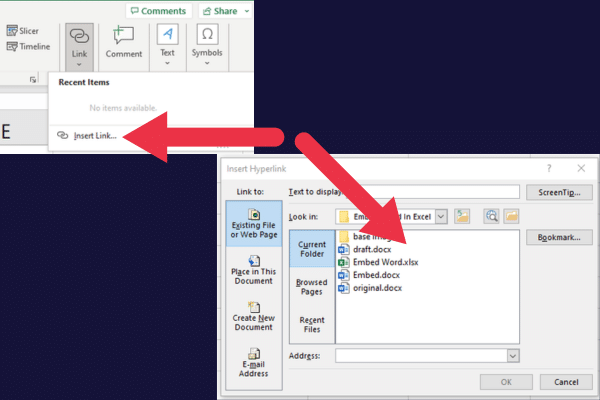 Comment intégrer un document Word dans Excel : 3 façons simples