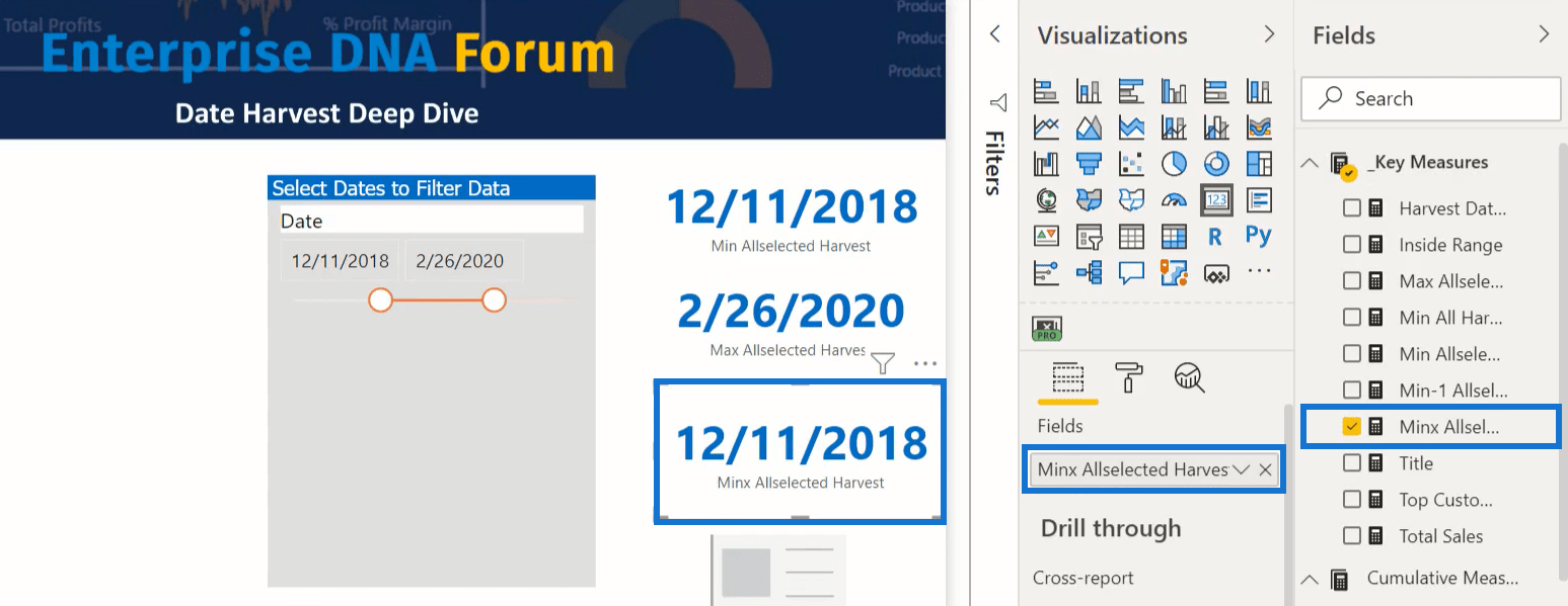 Comment dater la récolte dans LuckyTemplates à l'aide de DAX